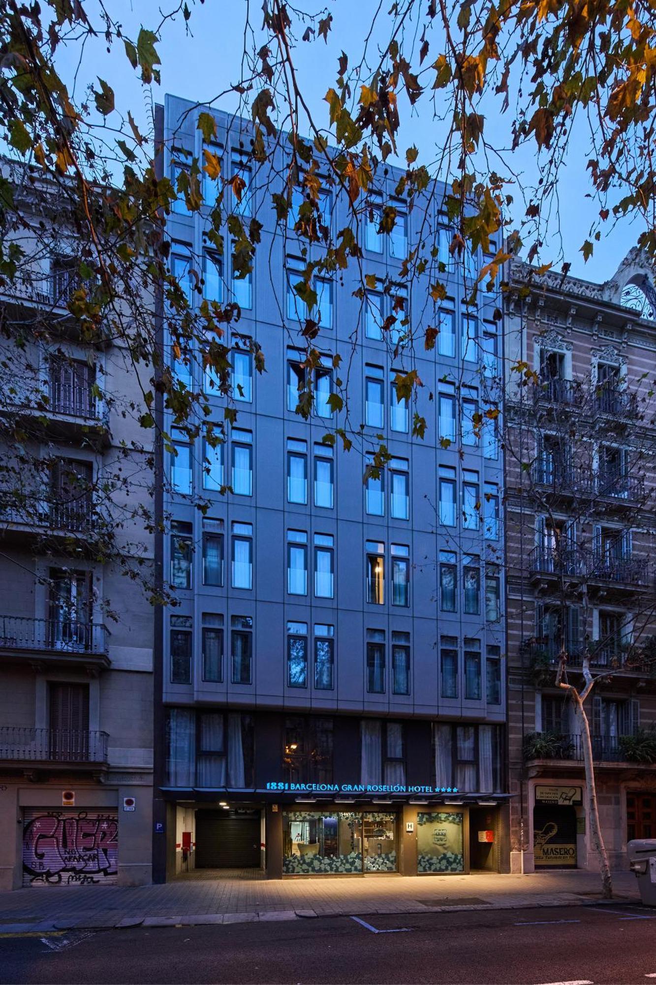 1881 Barcelona Gran Rosellon Hotel Exterior foto