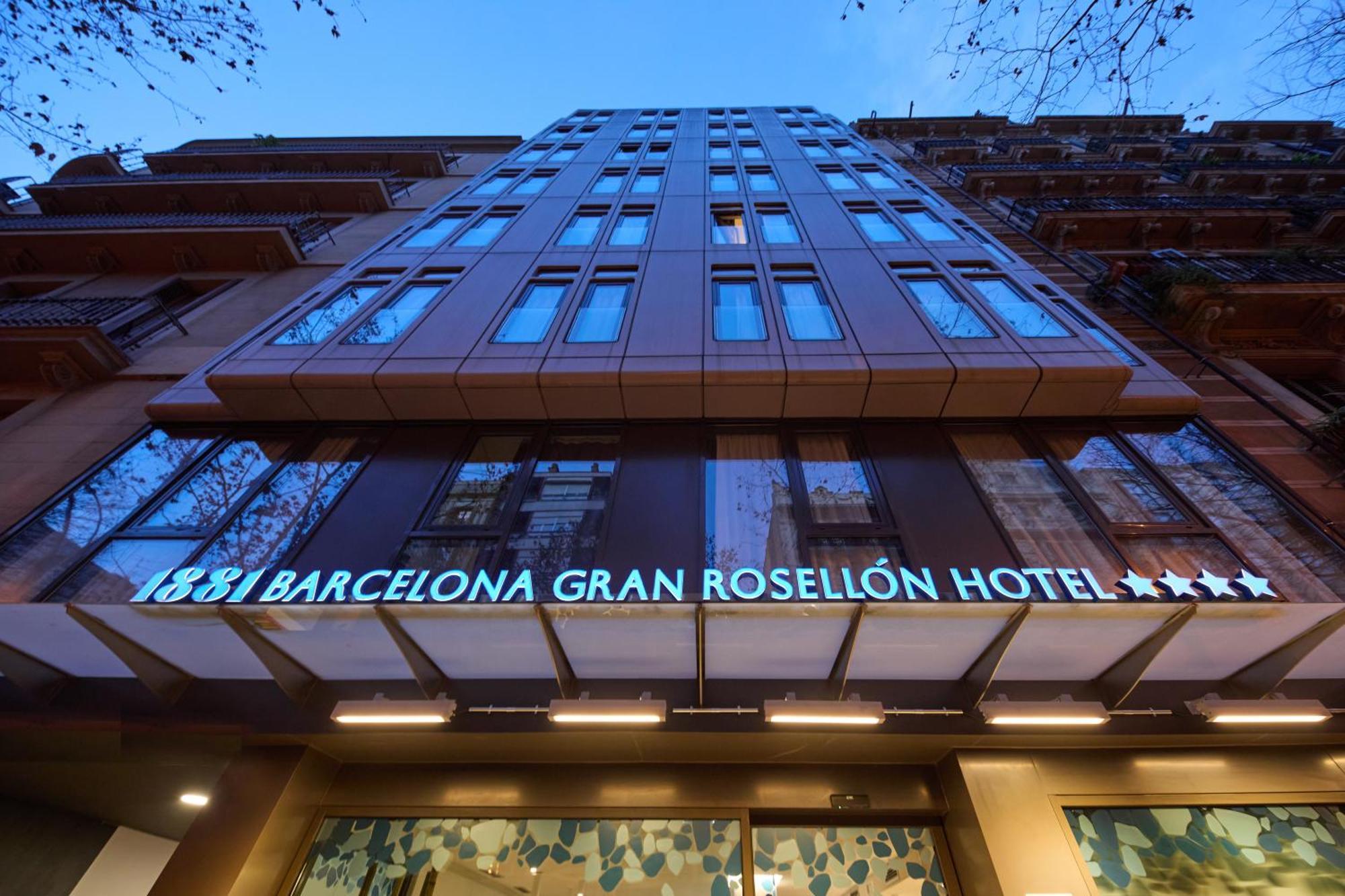 1881 Barcelona Gran Rosellon Hotel Exterior foto